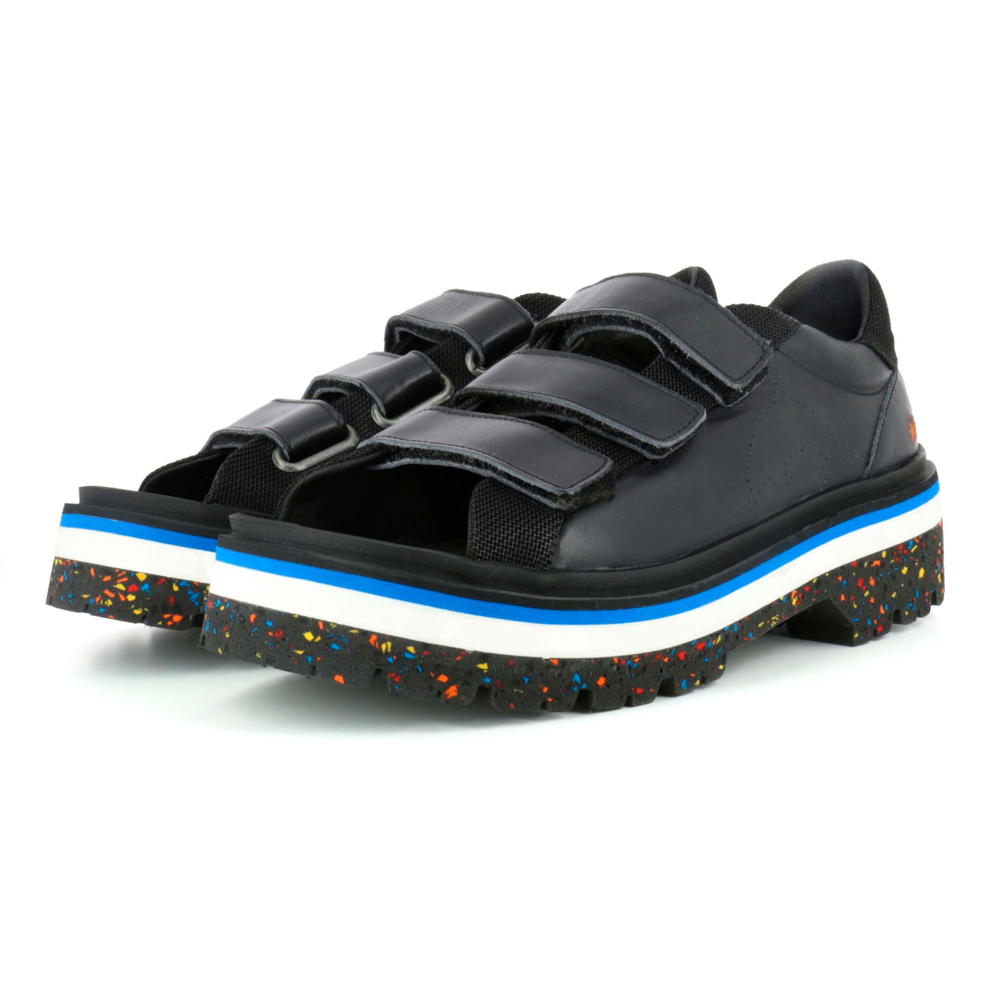 Sandalias 1083 DOLPHIN NEGRO / FACETIME DAVIDELFIN color Negro