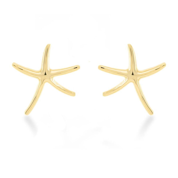 Pendientes Lux by Lux acabados en Oro Amarillo de 18 Kts