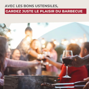 Ensemble de 2 Pinces à barbecue 39 cm Fackelmann BBQ Edition