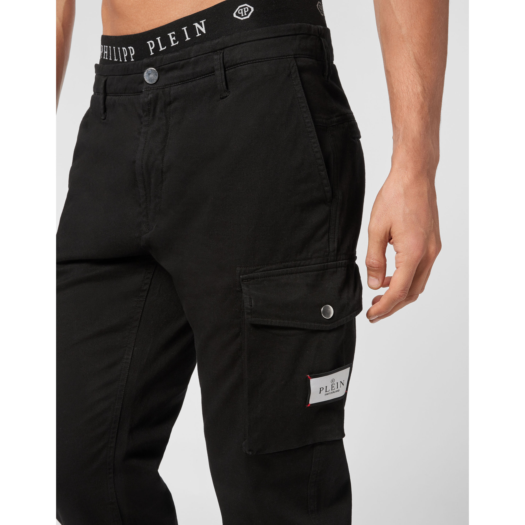 PHILIPP PLEIN Long Trousers Cargo fit
