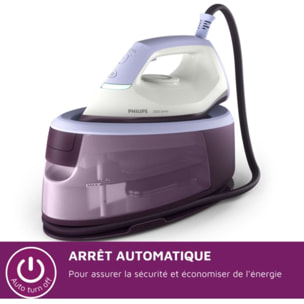 Centrale vapeur PHILIPS PSG3000/30 Série 3000 Mauve 1.4L, 6 bars