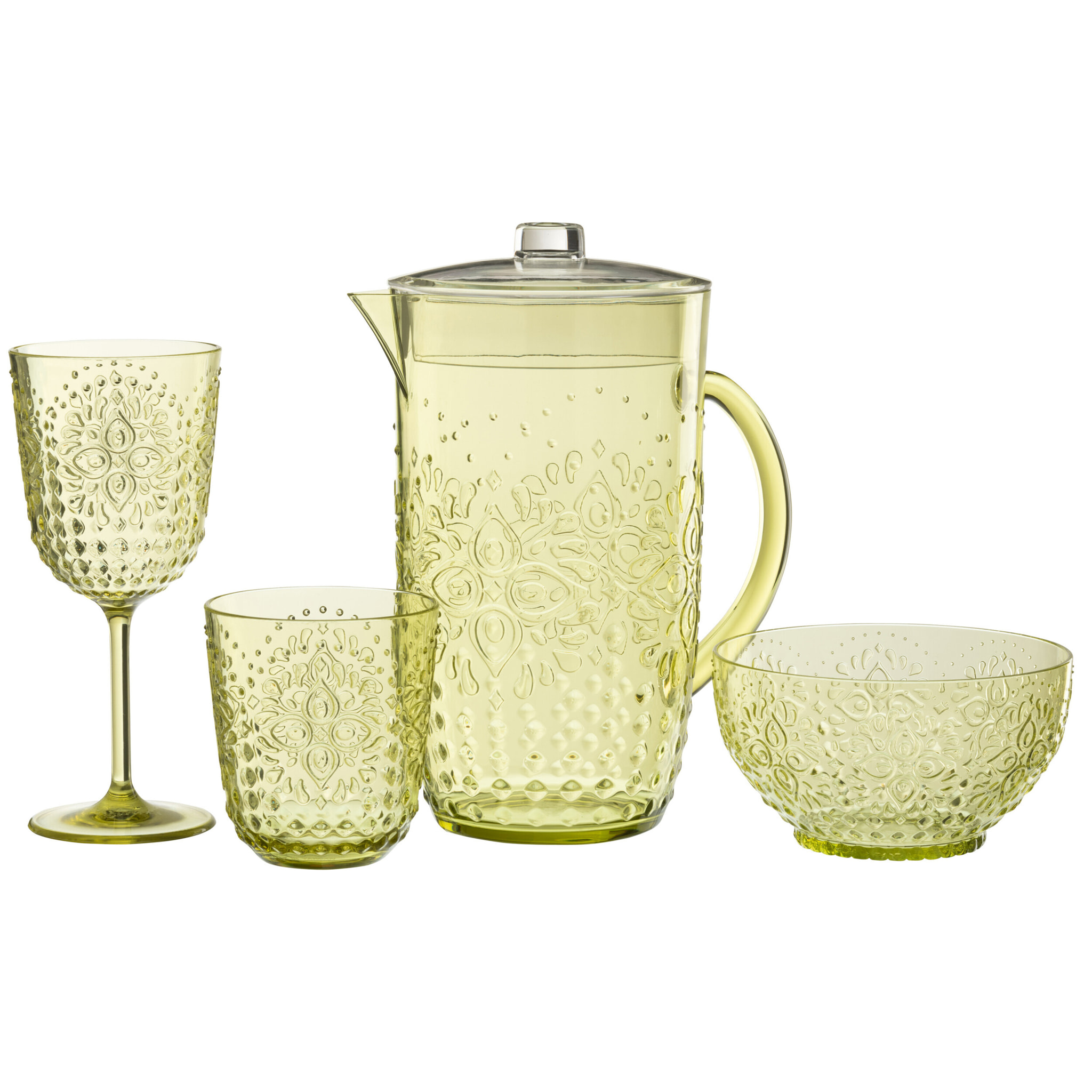 J-Line Pichet Plastque Vert