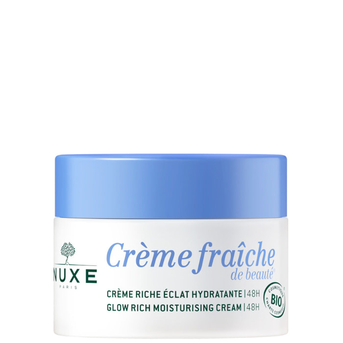 Crème Fraiche De Beauté - Crème Riche Eclat Bio 48h