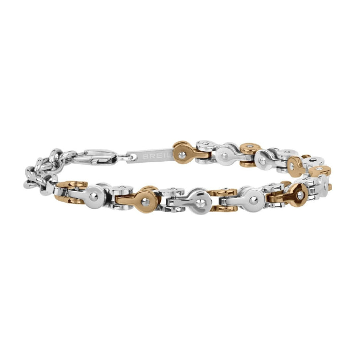 Bracciale Breil Silver-Gold GEAR