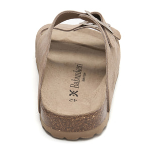SANDALIA BABUNKERS MARRON