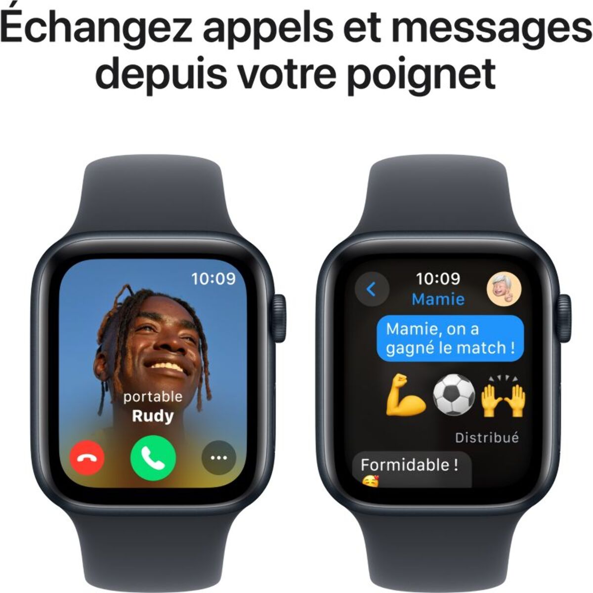 Montre connectée APPLE WATCH SE 44mm Minuit M/L