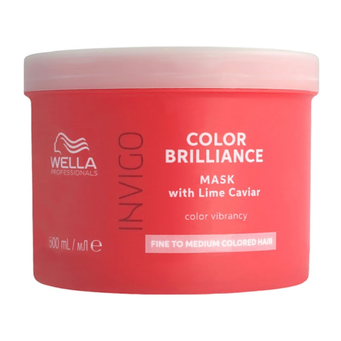 WELLA Invigo Color Brilliance Maschera Capelli Sottili/Normali 500ml