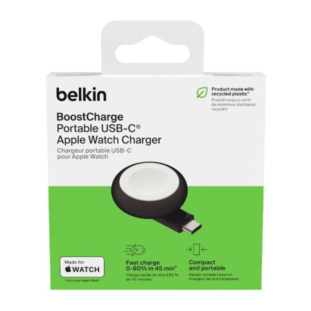 Chargeur secteur BELKIN Dongle de Charge Rapide pour Apple Watch