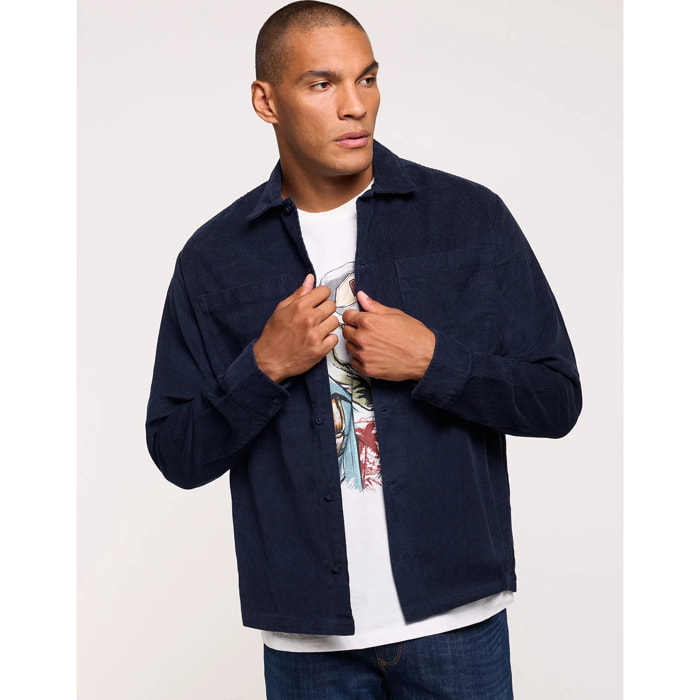 Chaqueta de Pana Azul Marino - Boreal