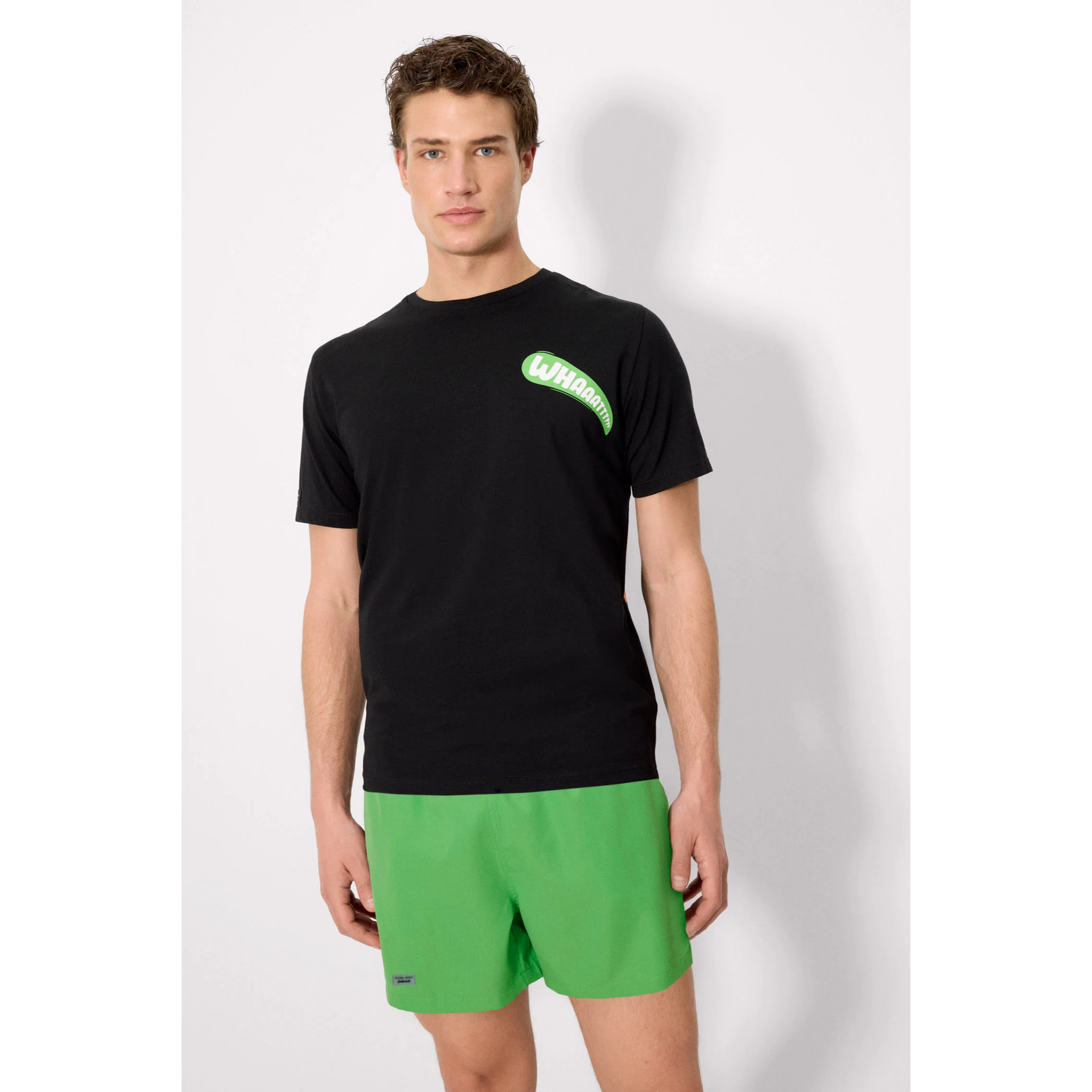 T-shirt a maniche corte Nero