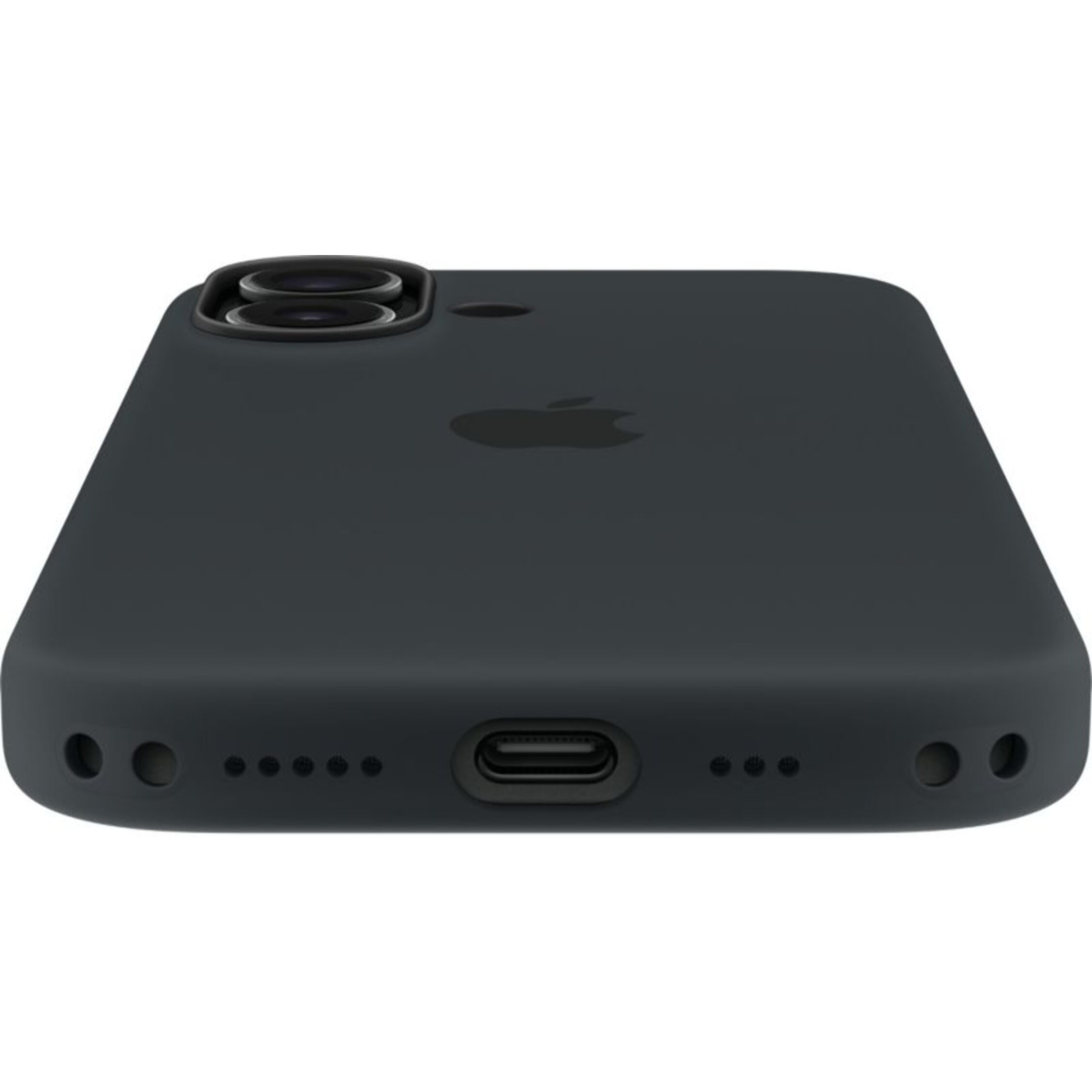 Coque APPLE iPhone 17 MagSafe silicone Noir