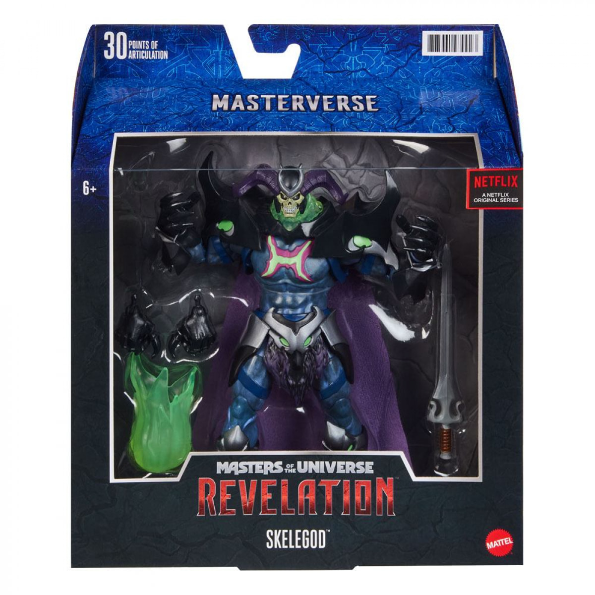 Masters Of The Universe: Revelation Masterverse Action Figura 2021 Skelegod 23 Cm Mattel