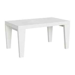 Mesa extensible 90x160/264 cm Spimbo Fresno Blanco