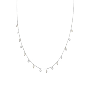 Collana U.S. Polo Assn. In metallo placcato rodio