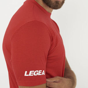 T-Shirt in cotone ARIA rossa