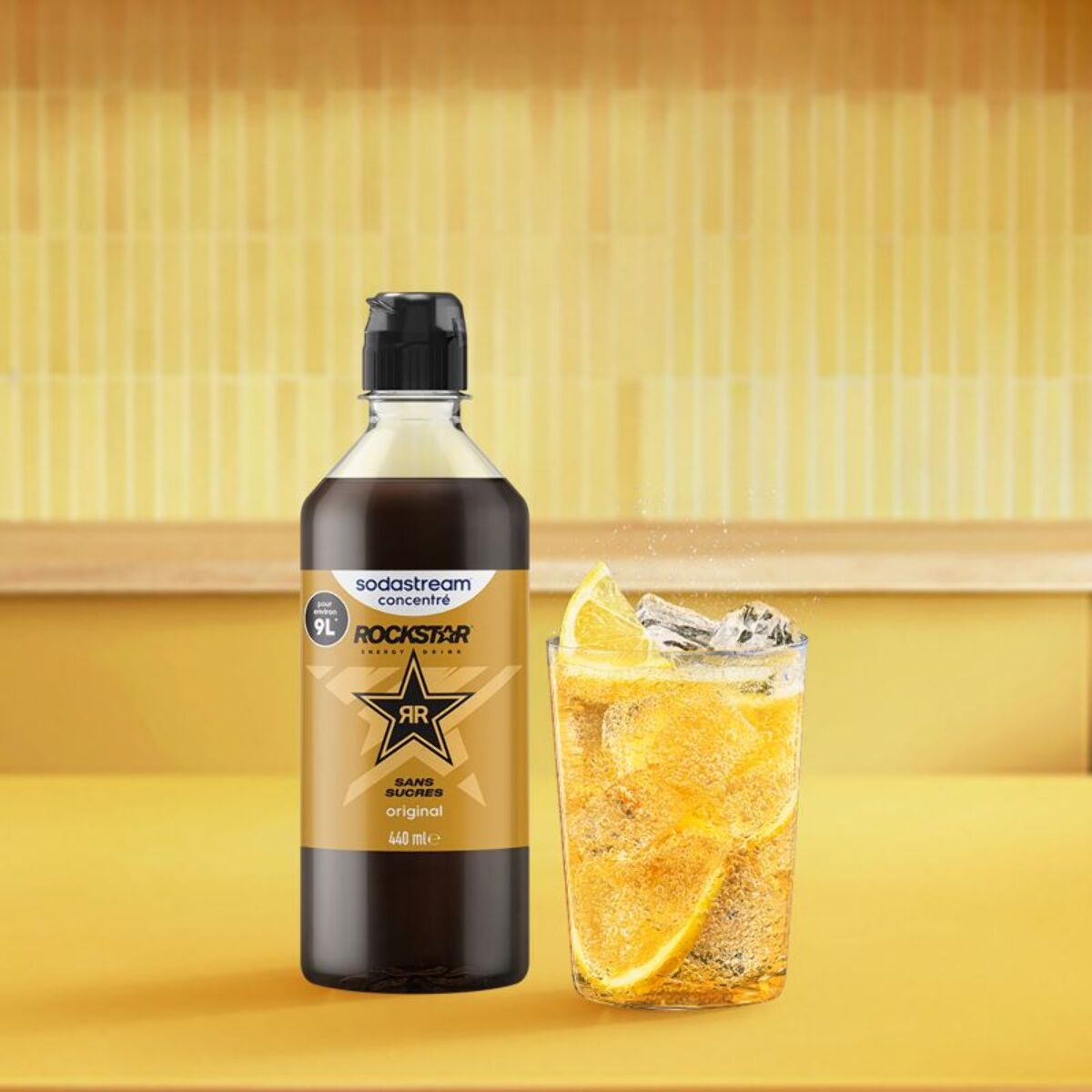 Concentré SODASTREAM ROCKSTAR ORIGINAL SANS SUCRE 440ml