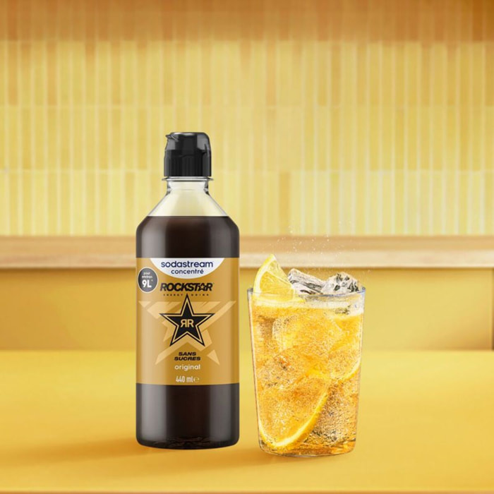 Concentré SODASTREAM ROCKSTAR ORIGINAL SANS SUCRE 440ml