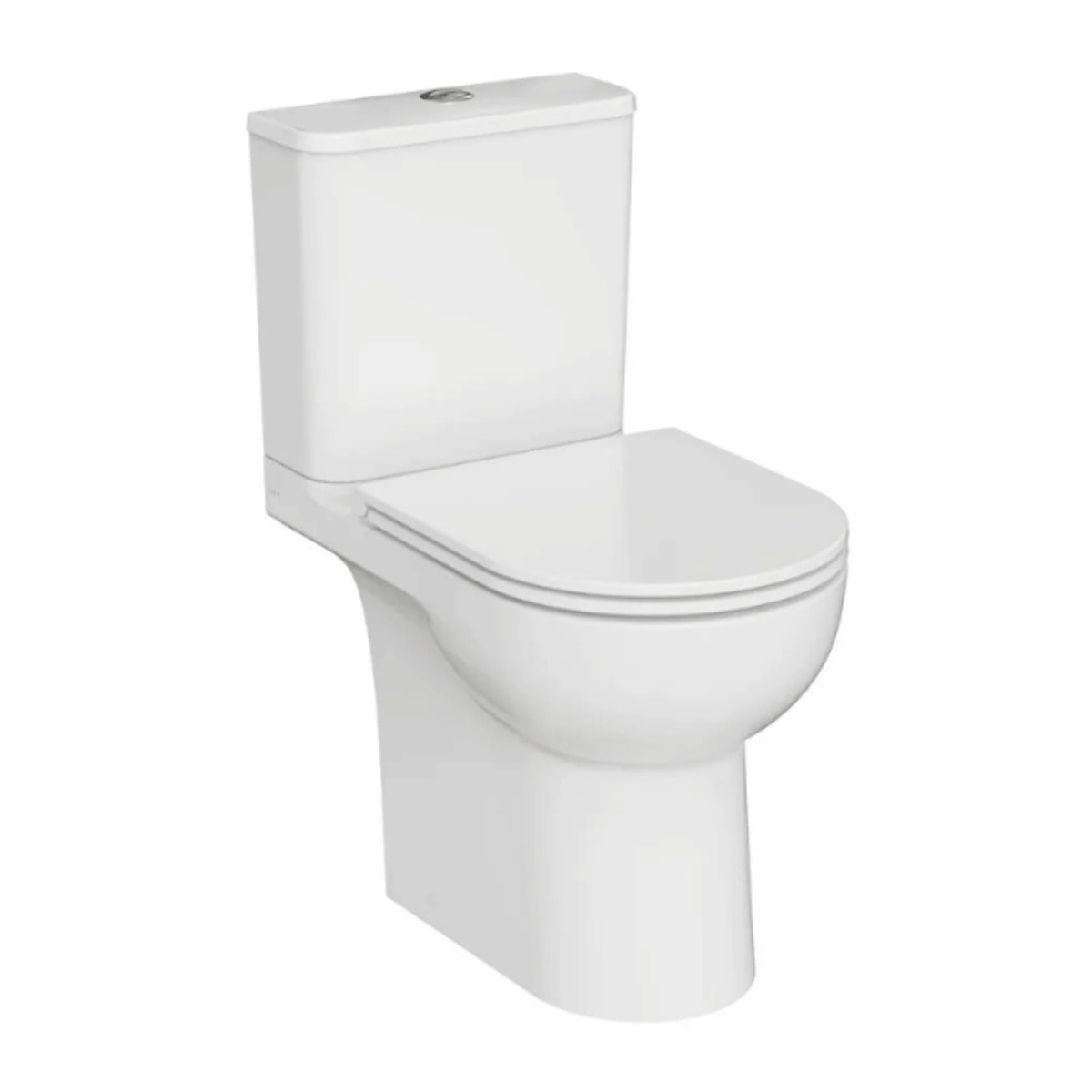 WC à poser sans bride sortie horizontale Vortex M-20 avec abattant frein de chute