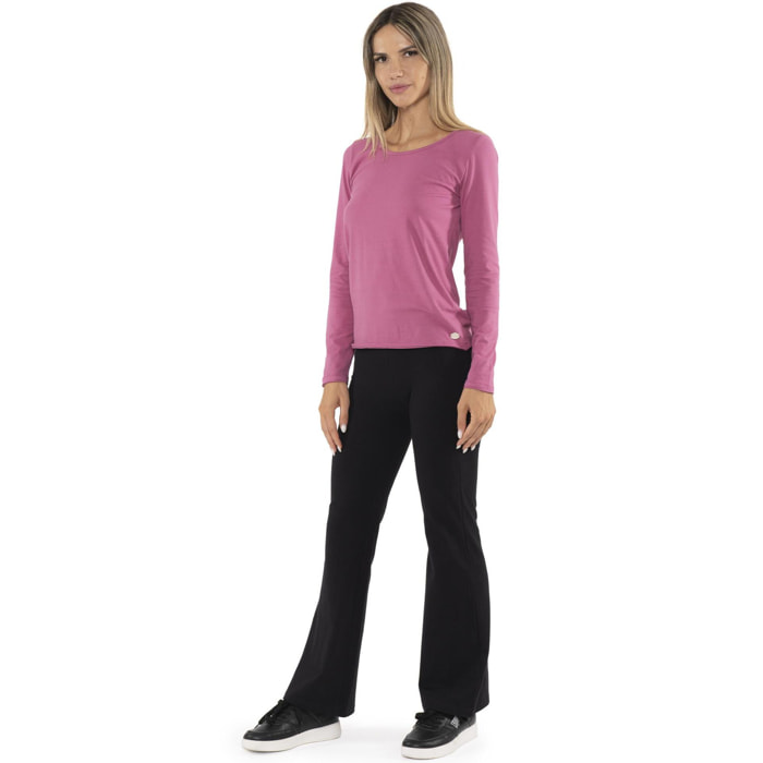 Leggings acampanados de algodón elástico para mujer Leone 1947 Never Without