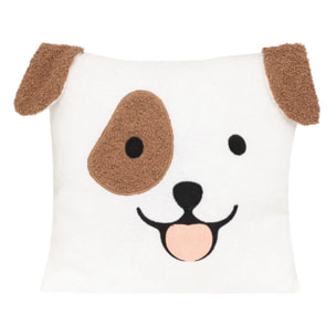 Coussin Scott blanc 40x40cm