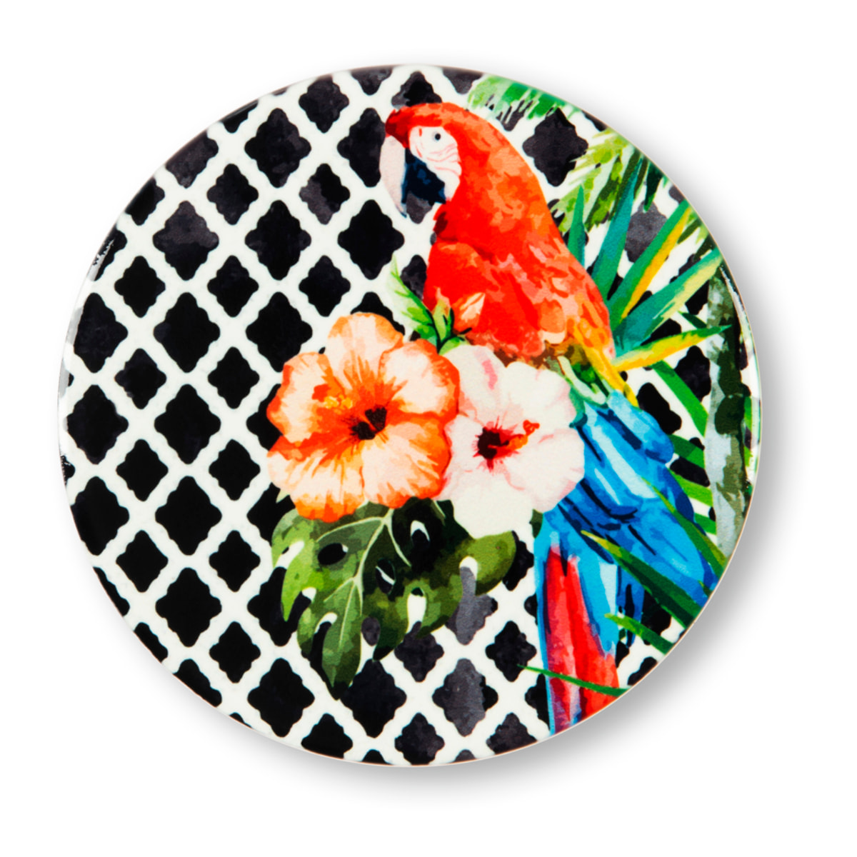 Set 6 sottobicchieri Excelsa – Tropical Chic, Dolomite Multicolore