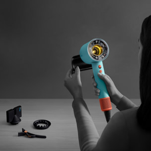 Phon Asciugacapelli Dyson Supersonic Nural™ (acquamarina/tangerine) | Ricondizionato