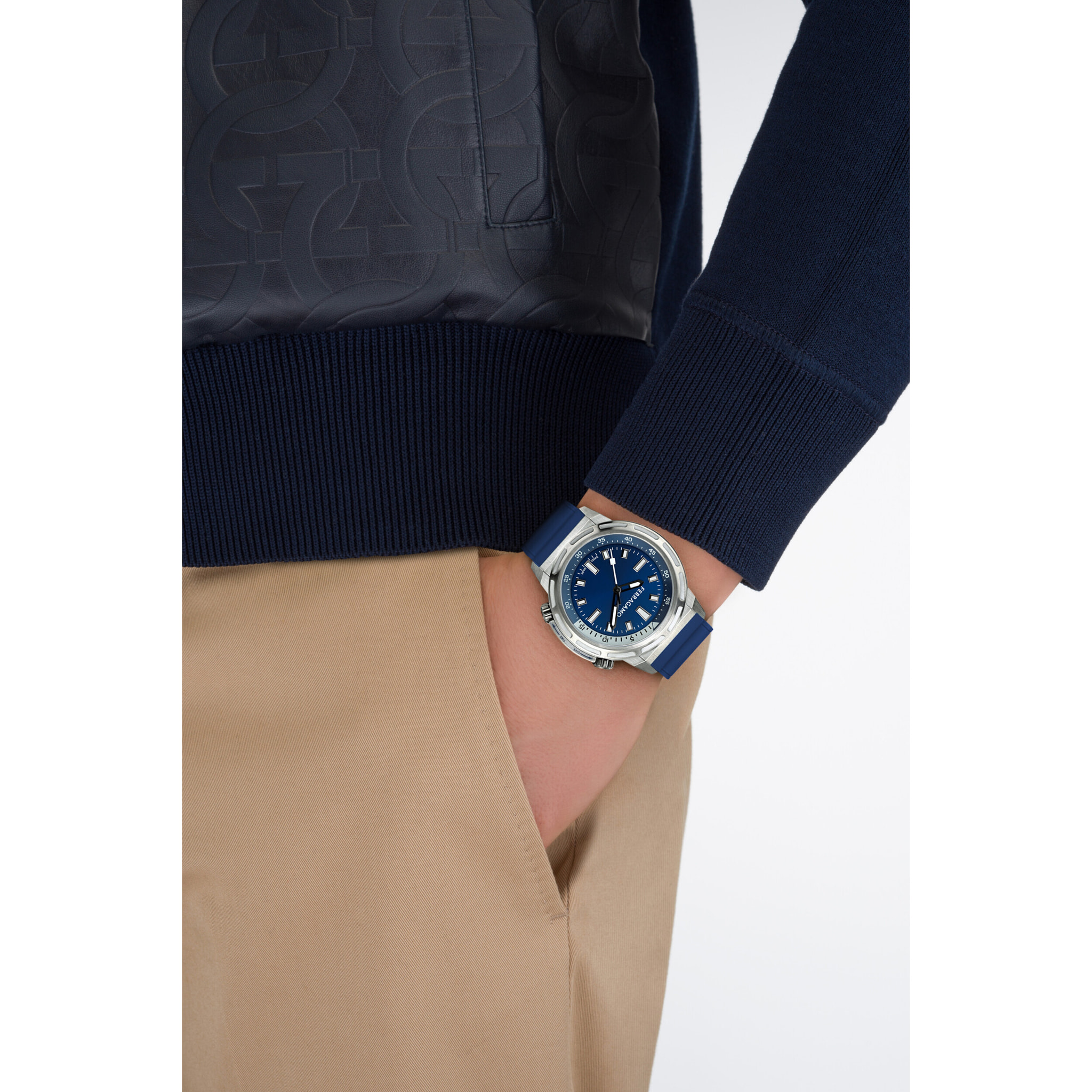 Ferragamo Reloj Analógico De Cuarzo Ja-Gen Z-Fw