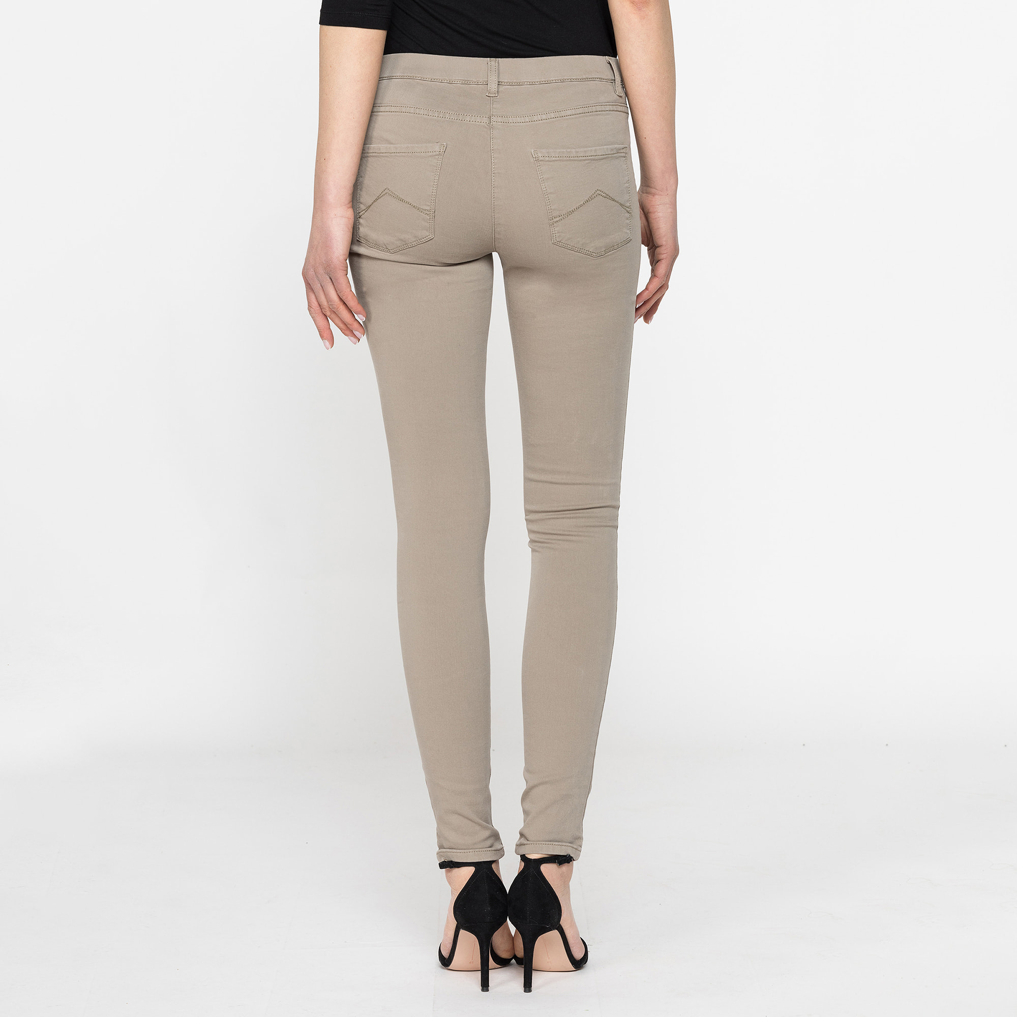 LEGG-JEANS IN GABARDINE SUPER STRETCH 9,3oz