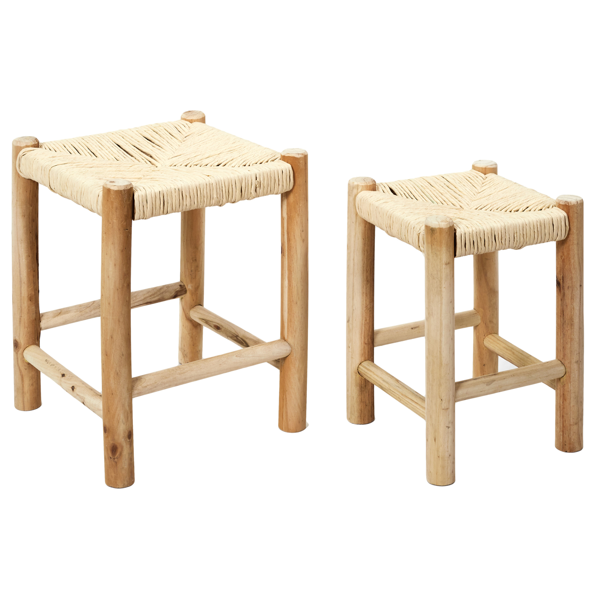 Tabouret Gigognes X2 Bois Hamram