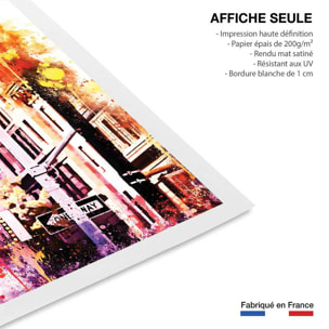 Affiche new york union square flash vision Affiche seule