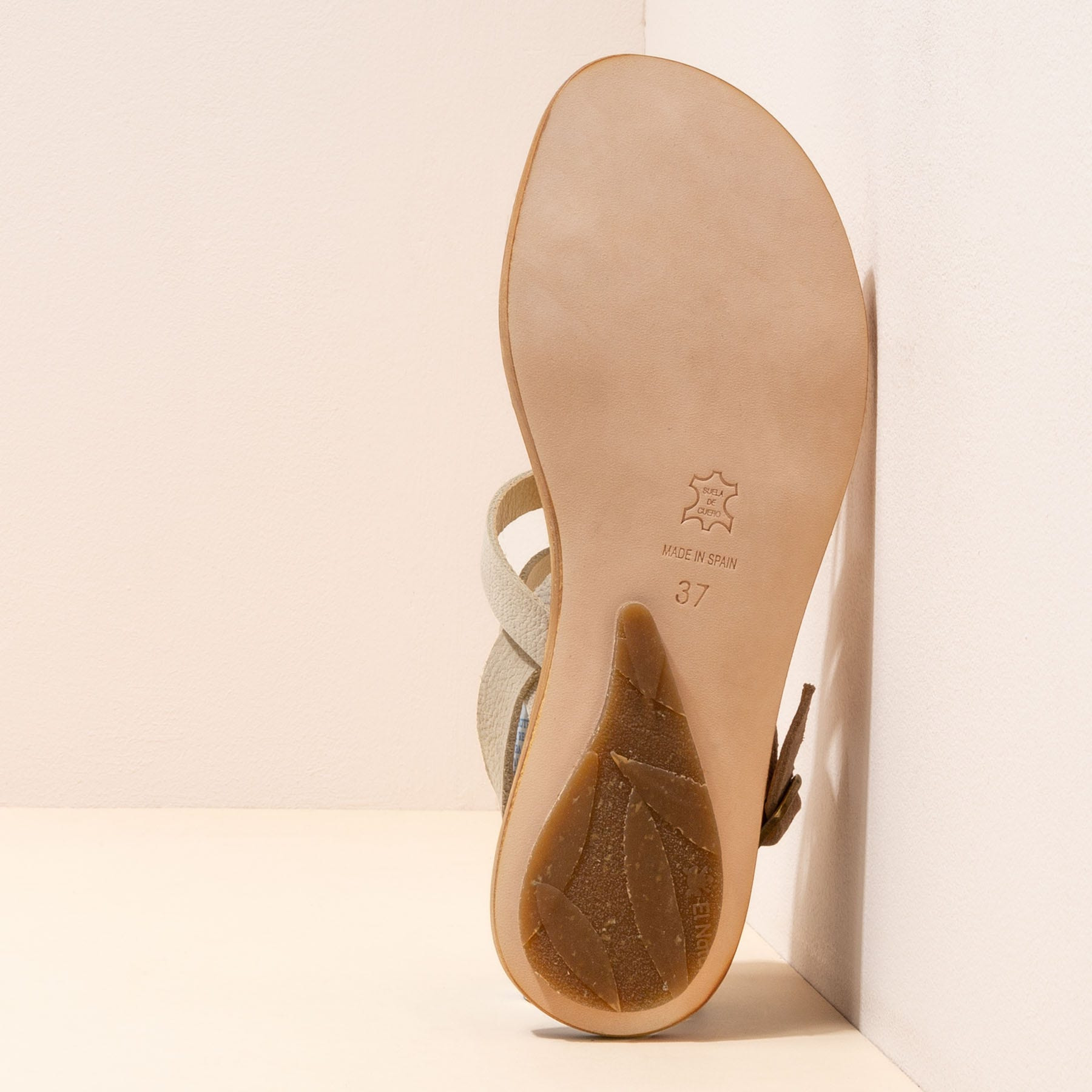 Sandalias N5711 PLEASANT PIEDRA / CORATINA color Piedra