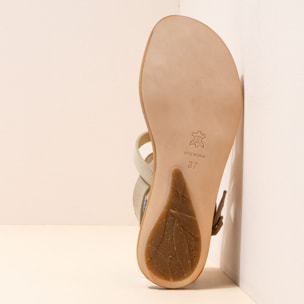 Sandalias N5711 PLEASANT PIEDRA / CORATINA color Piedra