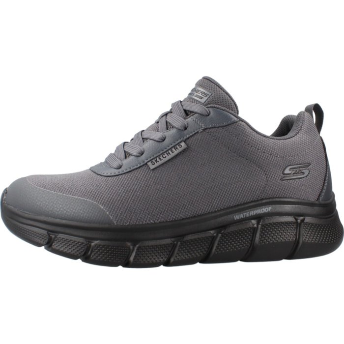 Sneakers De  Hombre Bobs B Flex - Rainy Edge Gris