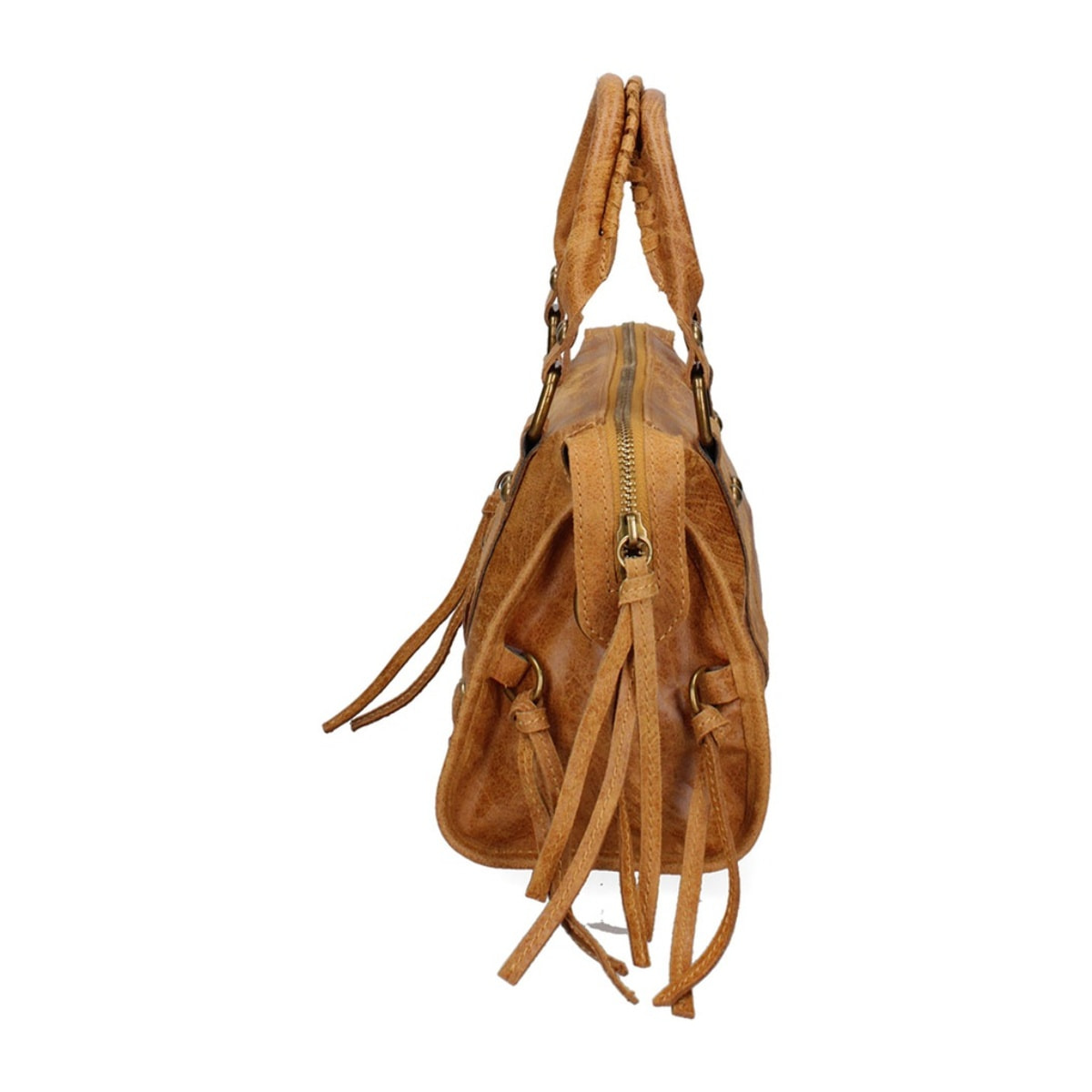 Borsa a spalla da donna - Modello Erisia - Vera pelle - 25.0 x 15.0 x 10.0 cm