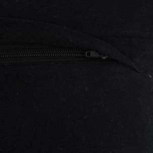 Coussin Mira 30x80cm noir et blanc