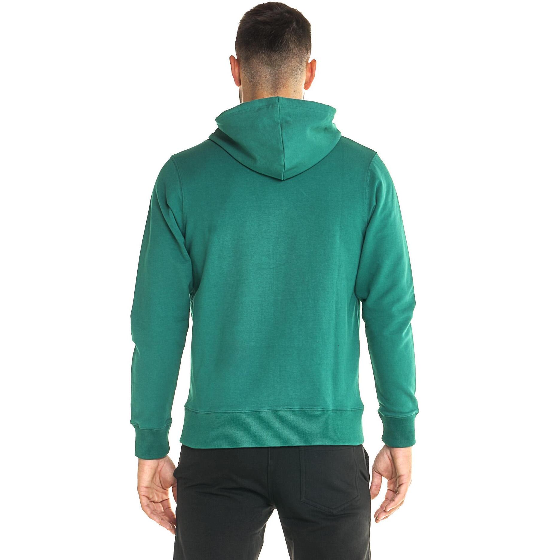 Felpa Leone uomo con cappuccio e zip Basic