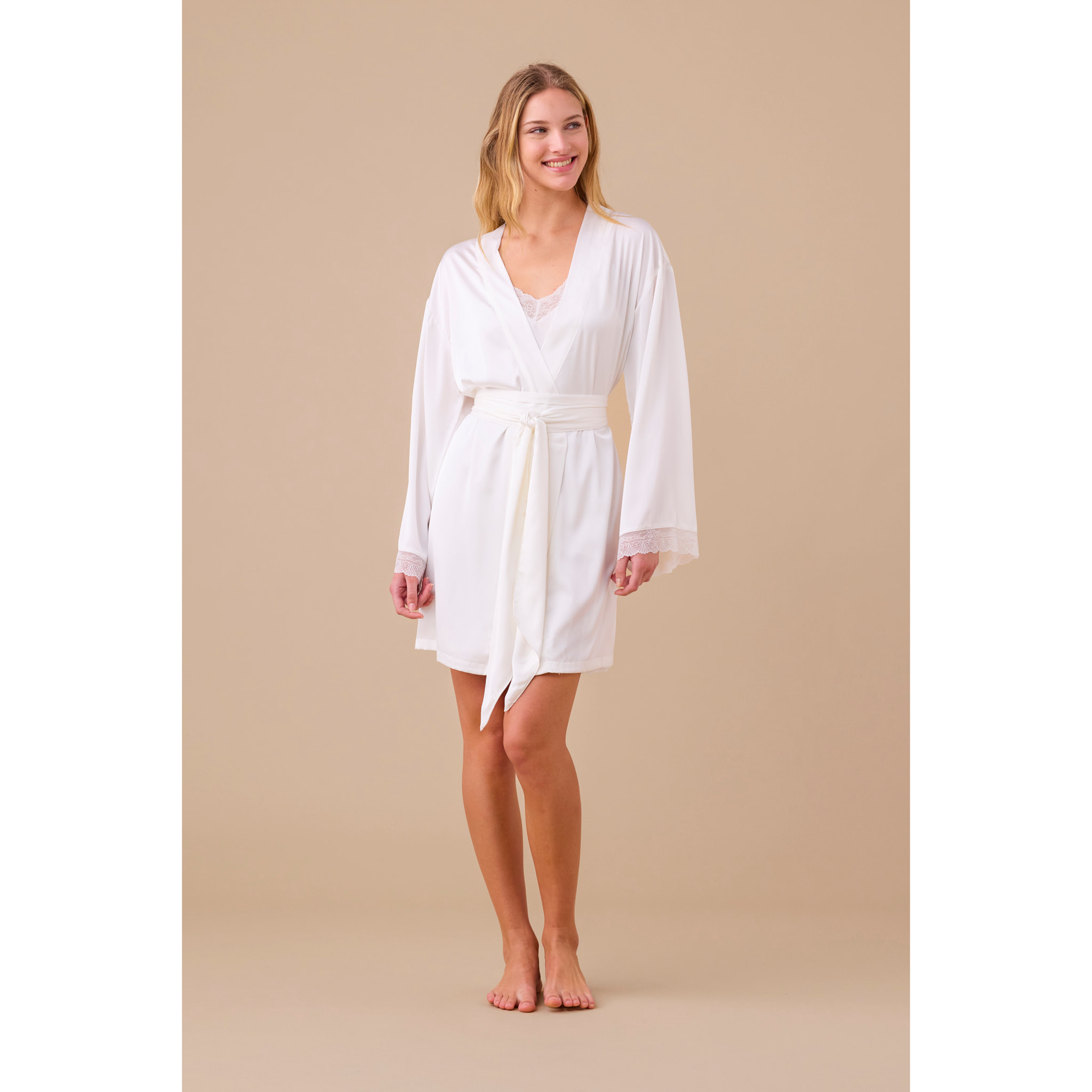 Vestaglia donna raso articolo bride. Noidinotte