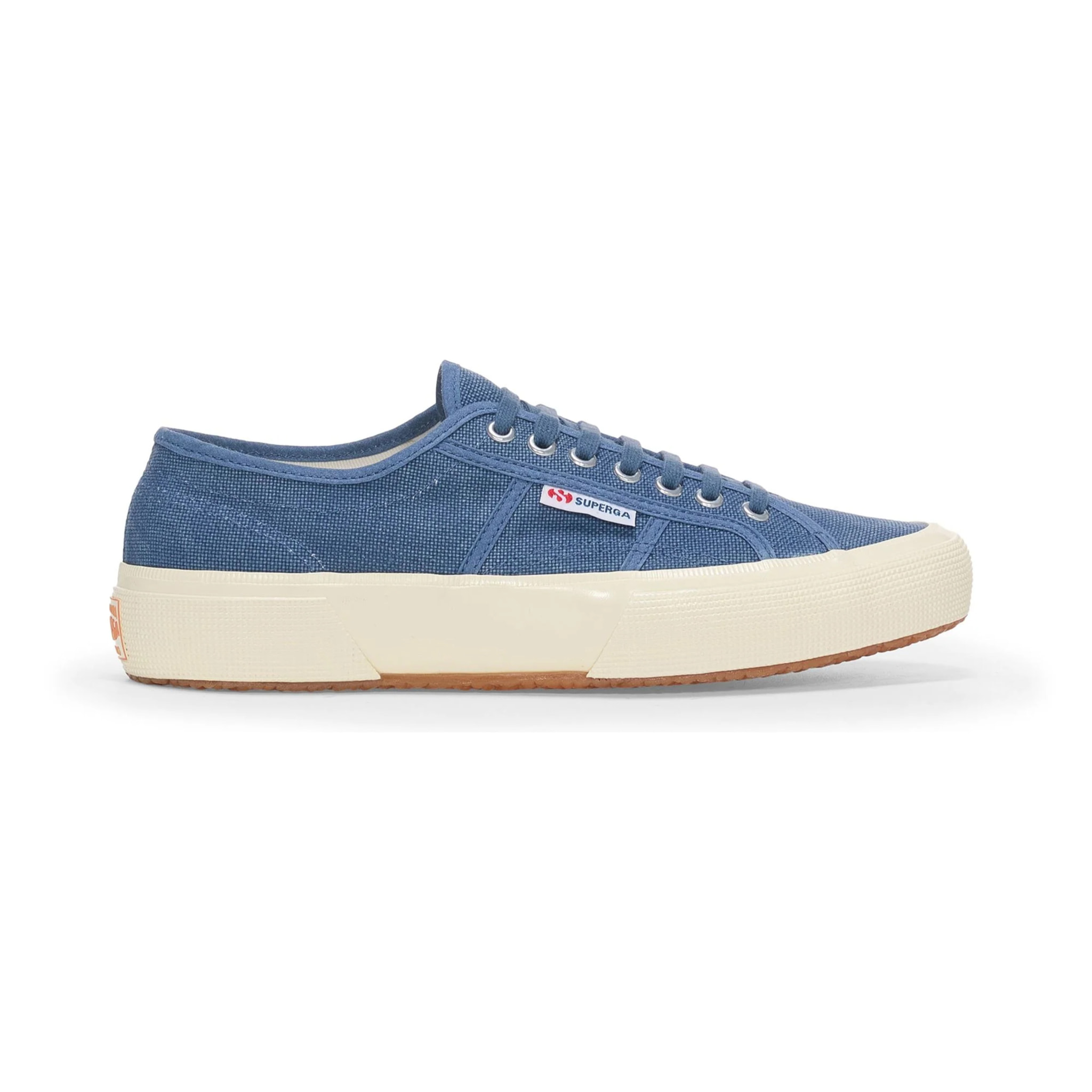 Le Superga Uomo Donna Blu 2750 Og Washed Cotton