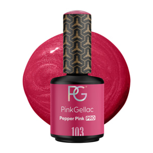 Vernis semi-permanent - 104 Passion Pink - 15 ml