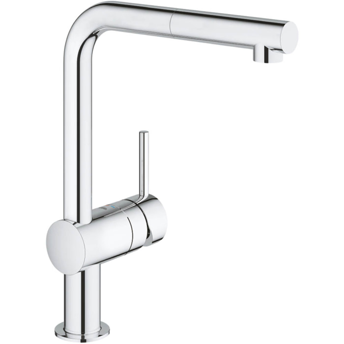 Mitigeur monocommande Evier Minta avec douchette extractible