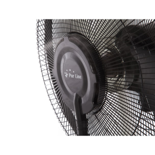 Ventilateur brumisateur à 3 vitesses avec télécommande