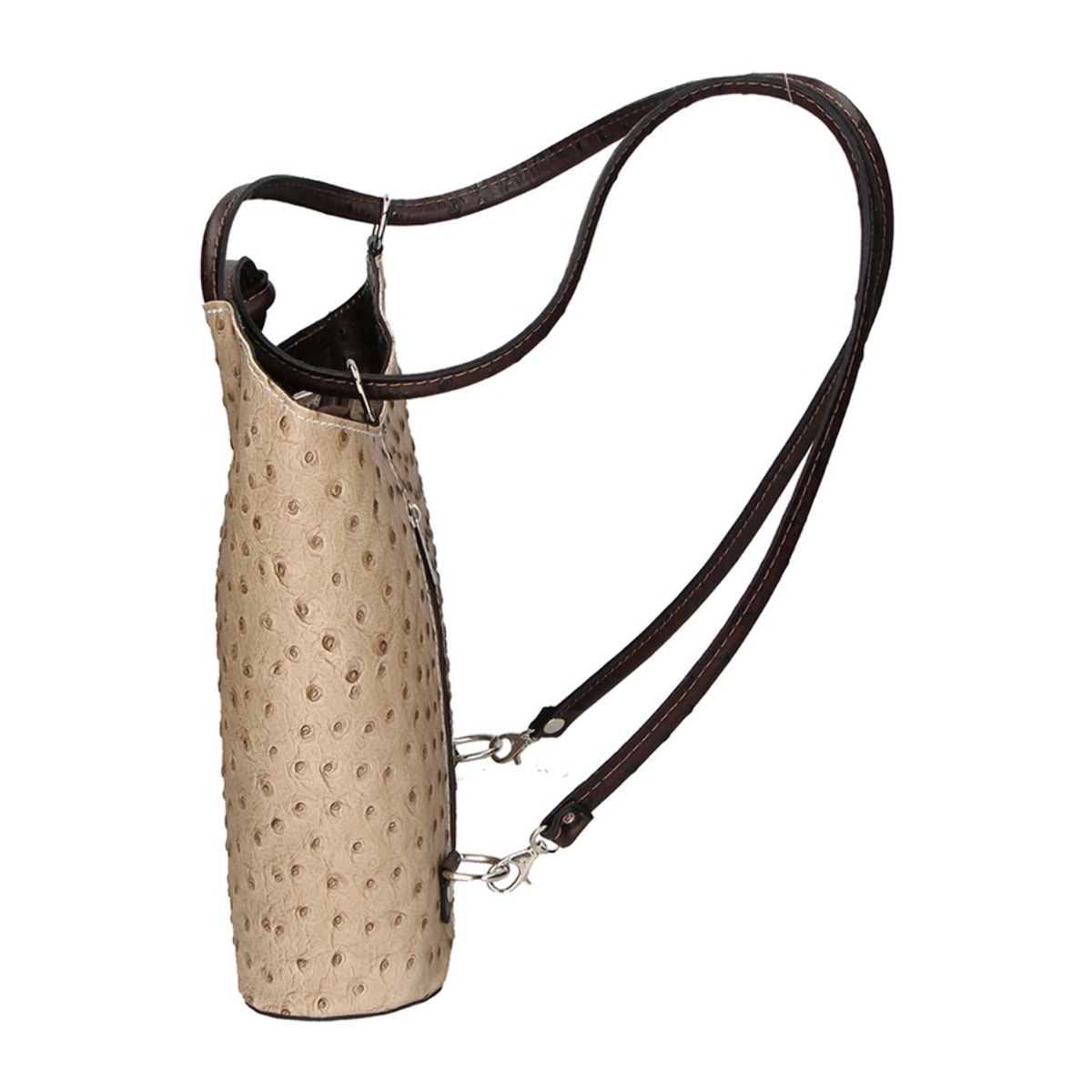 Zaino da donna in vera pelle - Modello Charlotte - 28.0 x 25.0 x 9.0 cm