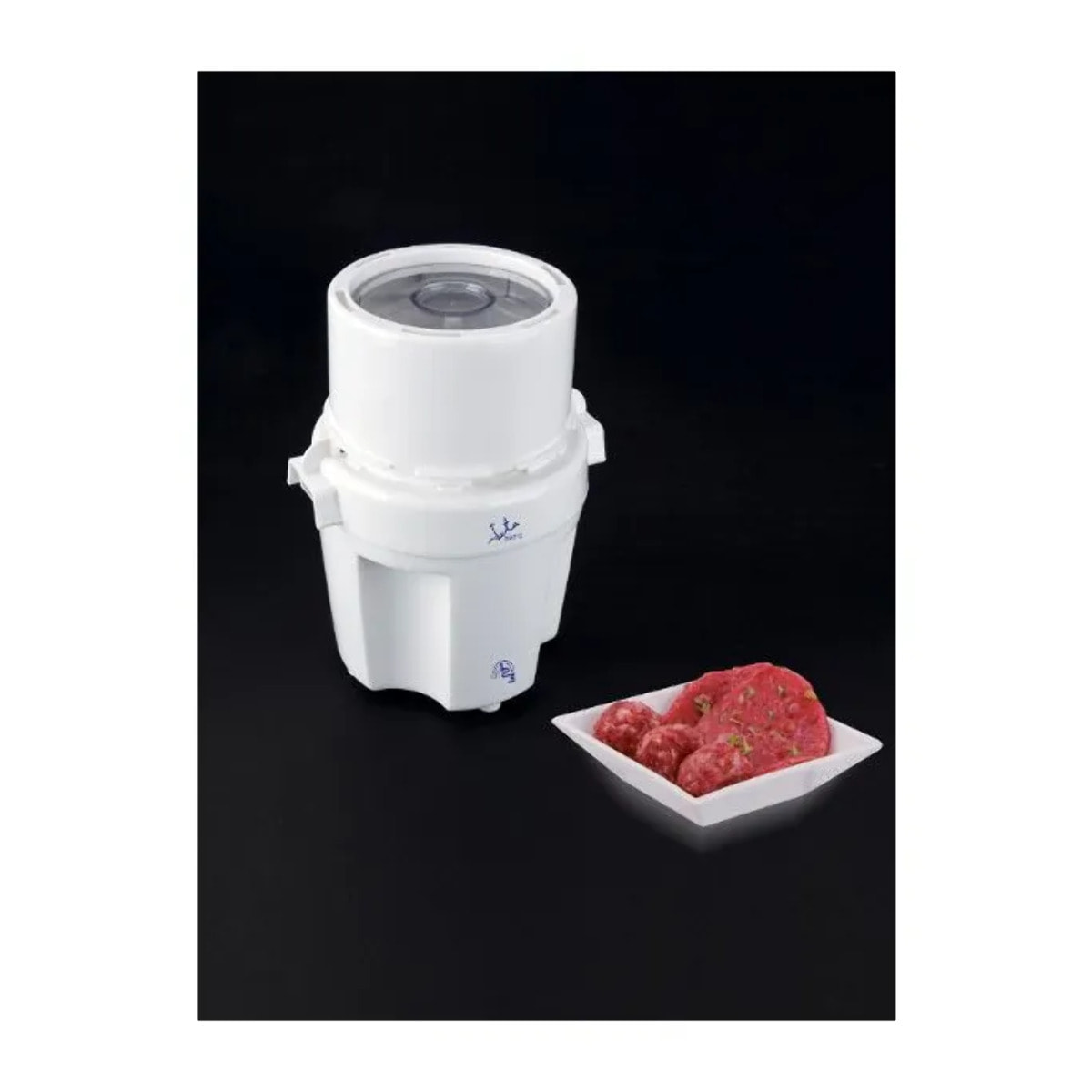 Picadora eléctrica JATA PC123N con cuchillas de acero inoxidable. Capacidad: 500 ml