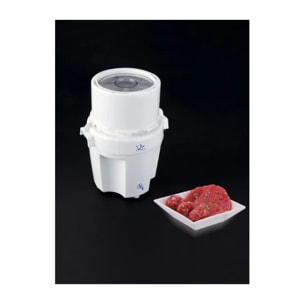 Picadora eléctrica JATA PC123N con cuchillas de acero inoxidable. Capacidad: 500 ml