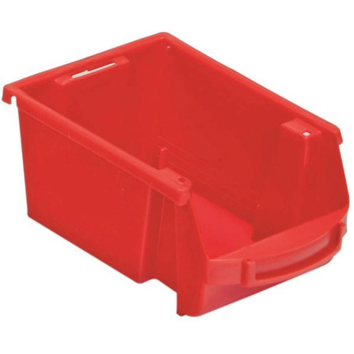 Bac à bec PP emboit. à vide 1L VISO 101X157X70 mm - Rouge - SPACY2R