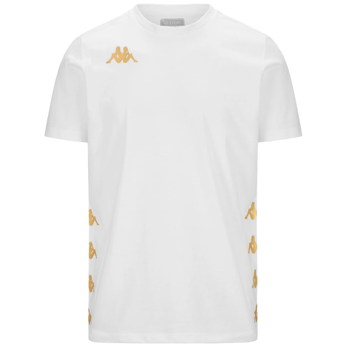 Kappa - T-Shirts & Top Uomo Bianco - Kappa4Football Giovo