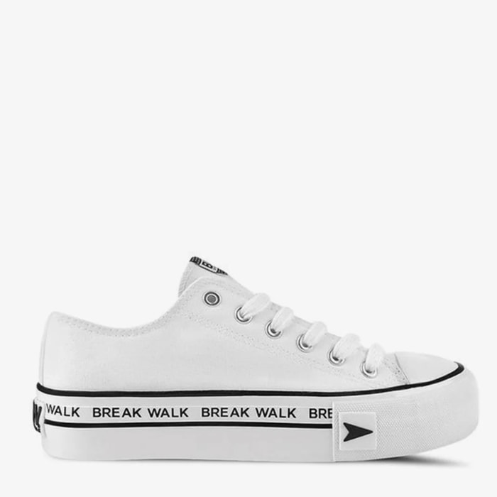 Zapatillas Bajas en Blanco
