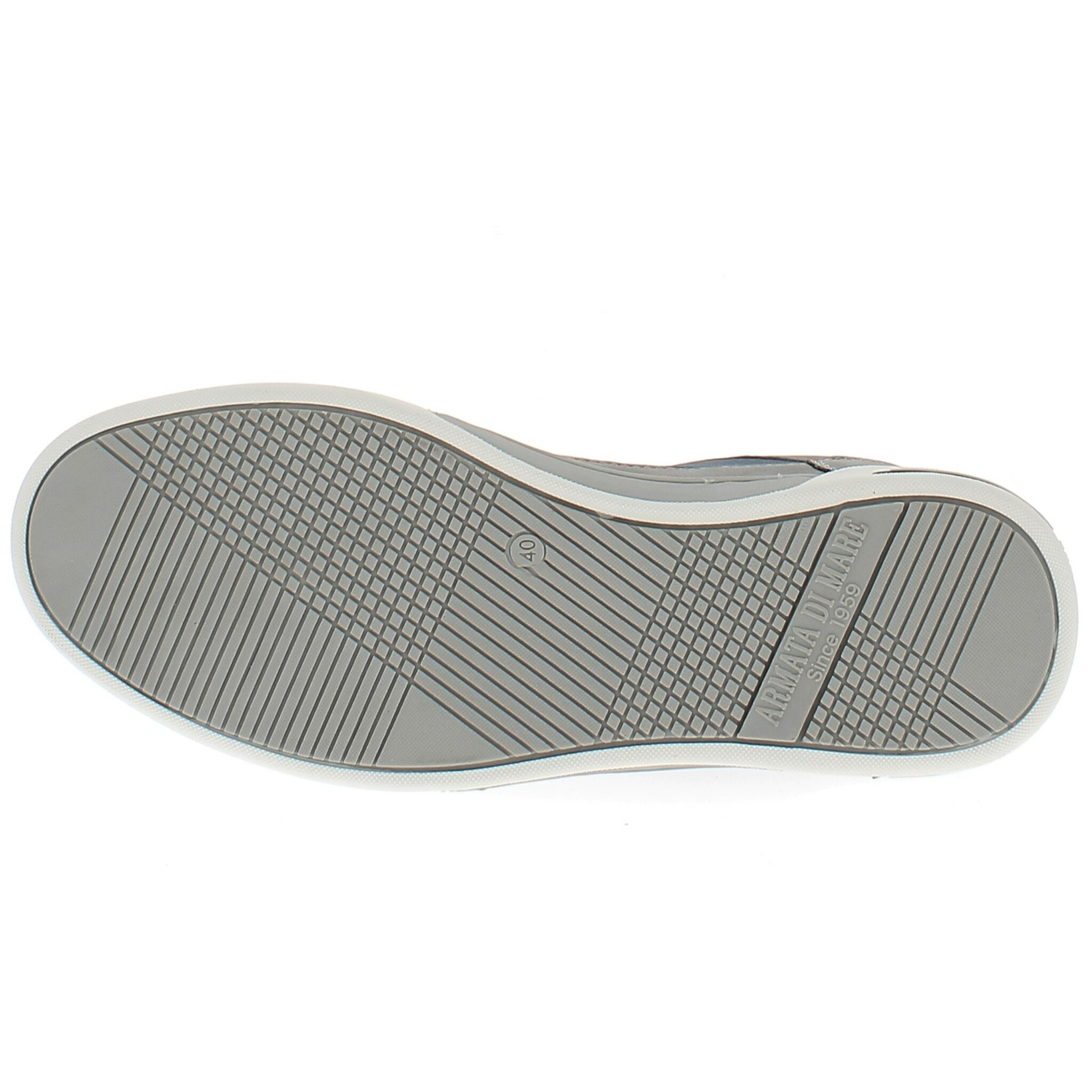 Armata di Mare Scarpe Uomo Sneakers Casual Stringate con Soletta Rimovibile in Memory Foam AMU 1M921 Grey