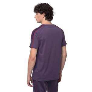 Kappa - T-Shirts & Top Uomo Viola - 222 Banda Coen Slim