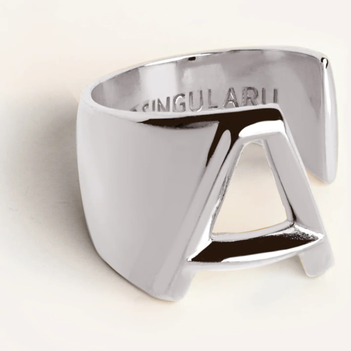 Anillo Personalizado Letter Signet